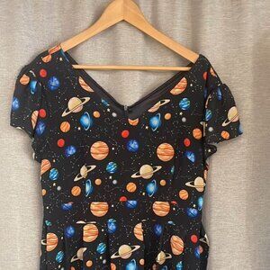 Orbit Short sleeve dress by LA Soul - size XL